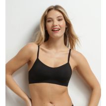 DIM Soutien-gorge brassière en microfibre Noir Dim Invisible