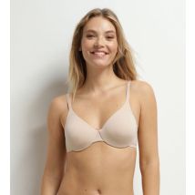 DIM Soutien-gorge à armatures en microfibre Nude Dim Invisible