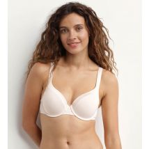 DIM - Soutien-gorge ampliforme à armatures Rose Ballerine Generous Invisible - taille 100B - Polyamide,Polyester,Elasthanne