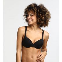 DIM - Soutien-gorge ampliforme avec armatures noir Generous Invisible Dim - taille 95C - Polyamide,Polyester,Elasthanne