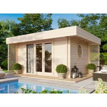 Chalet de jardin YAHA 12m² - 44mm