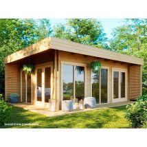 CHALET EN BOIS LUMIO 19,7M2 - 44 MM