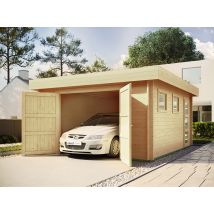 Garage en bois WESTMOUNT - porte bois