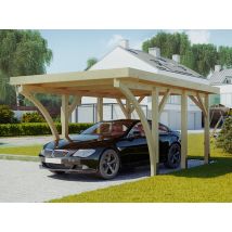 Carport 1 voiture PALERME avec ancrages