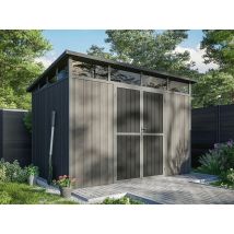 Abri de jardin composite EVORA gris 7,5m²