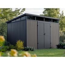 Abri de jardin composite EVORA gris 7,5m²