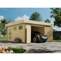 Garage en bois WESTMOUNT - porte bois