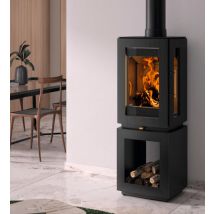 Hergom Glow 1 Wood Burning Ecodesign Logstore Stove