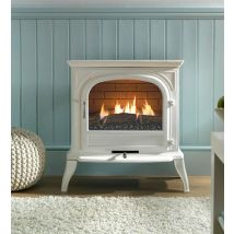 Eko Fires 6010 White Flueless Gas Stove