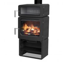Ekol Baked Pumpkin Stack Wood Burning Ecodesign Stove