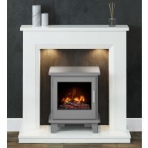 Flare Millgate Micro Marble Inglenook Fireplace