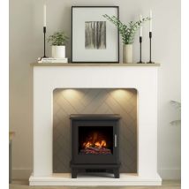 Flare Sennen Timber Inglenook Fireplace