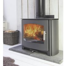 Mendip Churchill 10 Defra Approved Wood Burning Ecodesign Convection Stove