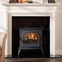 Special Offer - Eko Fires 6010 Black Flueless Gas Stove