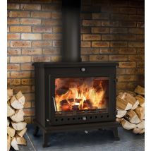 Ekol Crystal 12kW Wood Burning / Multifuel Ecodesign Stove