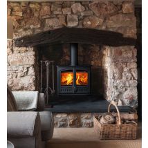 Hunter Herald 5 Wood Burning Slimline Double Door Ecodesign Stove