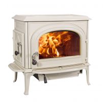 Jotul F 500 ECO SE Ivory Enamel Wood Burning Ecodesign Stove