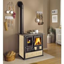 La Nordica Rosa Sinistra Reverse Wood Burning Range Cooker