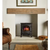 Gazco Stockton 5 Electric Stove Matt Black Finish