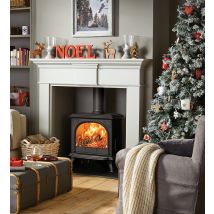 Stovax Huntingdon 30 Wood Burning / Multifuel Ecodesign Stove - Plain Door