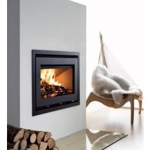 Westfire Uniq 32 Narrow Frame DEFRA Approved Wood Burning Ecodesign Inset Stove