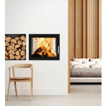 Woodfire EX 17 Panorama Double Sided Inset Eco Boiler Stove