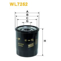 Wix WL7252 Car Oil Filter - Spin-On