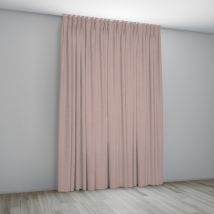 Overgordijn Praag Roze Coupage