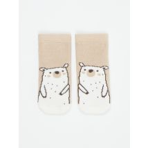 Chaussettes unies sable pour garçon - 1314 - Du Pareil Au Même