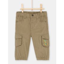 Pantalon en twill couleur vert militaire bébé garçon - 24M - Du Pareil Au Même