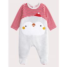 Grenouillère en velours thème noël pour bébé garçon - 12M - Du Pareil Au Même