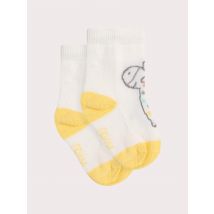 Chaussettes naissance motif girafe - 1516 - Du Pareil Au Même