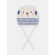 Bonnet Gris Chiné Lapin Pour pour Bébé - Garçon - 6/12 mois - Du Pareil Au Même