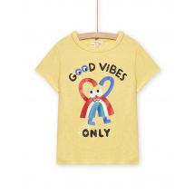 Tee Shirt Manches Courtes Vanille - 6 ans - Du Pareil Au Même