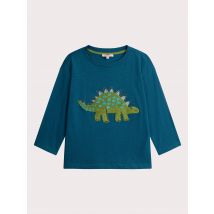 Tee Shirt Manches Longues Bleu - 4 ans - Du Pareil Au Même