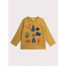 Tee Shirt Manches Longues Vert - 4 ans - Du Pareil Au Même