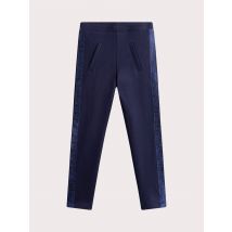 Legging Bleu Marine À Bandes Brillantes - 9A - Du Pareil Au Même