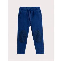 Pantalon Velours Côtelé Bleu Roi Pour - Garçon - 9A - Du Pareil Au Même