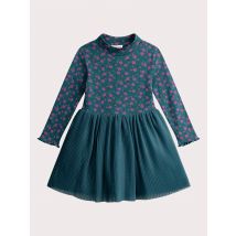 Robe Verte Jupon En Tulle Plissé Pour - Fille - 10 ans - Du Pareil Au Même