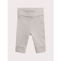 Legging Naissance Côtelé Beige - 9 mois - Du Pareil Au Même