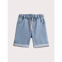 Bermuda En Jean Bleu Clair - 9A - Du Pareil Au Même