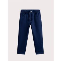 Pantalon Bleu En Molleton Gratté - 7A - Du Pareil Au Même