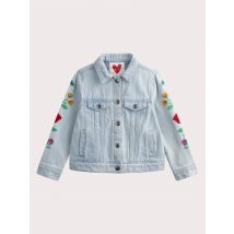 Veste En Jean Brodée - 5 ans - Du Pareil Au Même