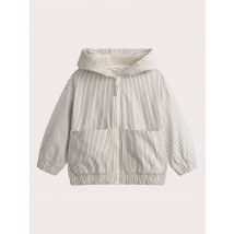 Gilet Rayé À Capuche - 4 ans - Du Pareil Au Même