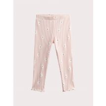 Legging Rose Clair À Imprimé Fleuri Pour - Fille - 4 ans/5 ans - Du Pareil Au Même
