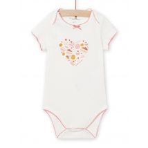 Body Ecrù A Pois Con Motivi Torte Neonata - 24 Mese - Du Pareil Au Même