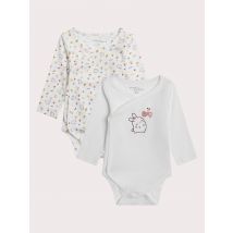 White Newborn Body Suit - 1M - Du Pareil Au Même