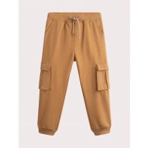 Brown Multi-pocket Jogging Bottoms - 3A - Du Pareil Au Même