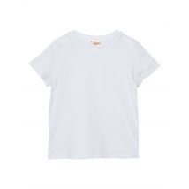 T-shirt Maniche Corte Bambino Tinta Unita Bianca - 4A - Du Pareil Au Même