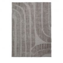 Be Pure Home - Tapis avec motifs graphiques naturel - Inure - Couleur - Beige, Dimensions - 170x240 cm - Coton